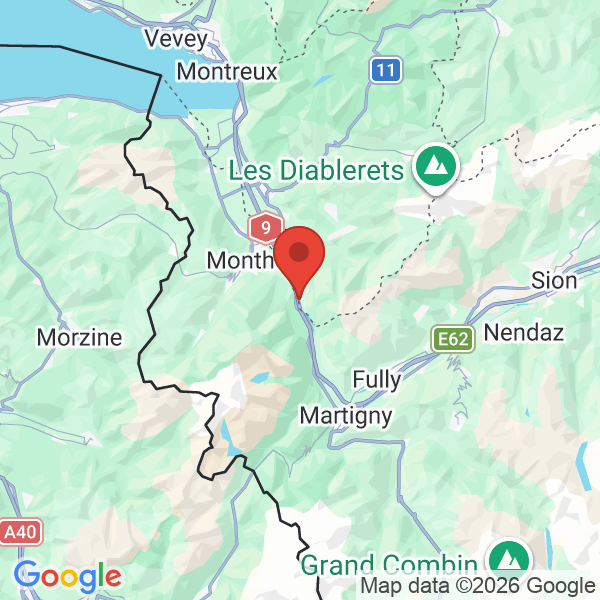 Prévisualisation de la carte
