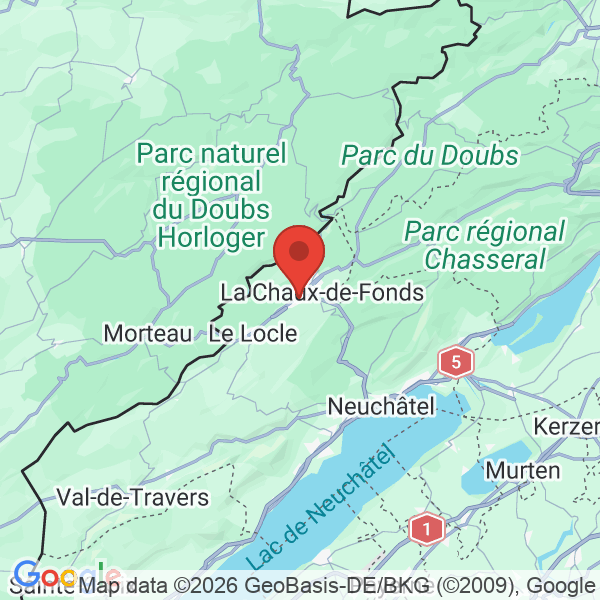 Prévisualisation de la carte