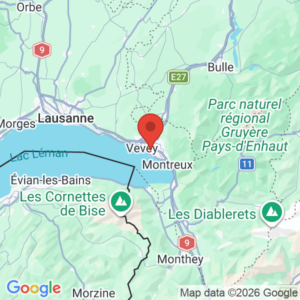 Prévisualisation de la carte