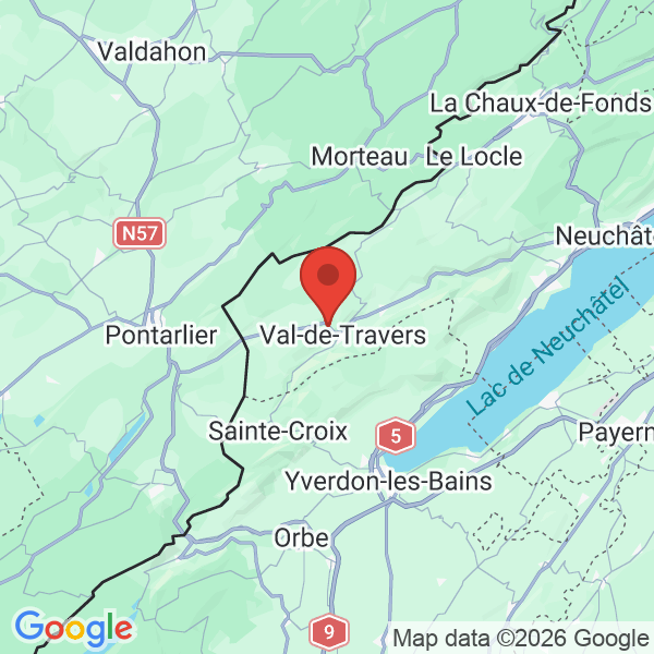 Prévisualisation de la carte