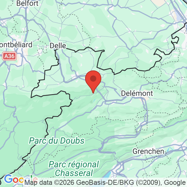 Prévisualisation de la carte