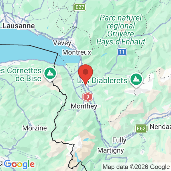 Prévisualisation de la carte