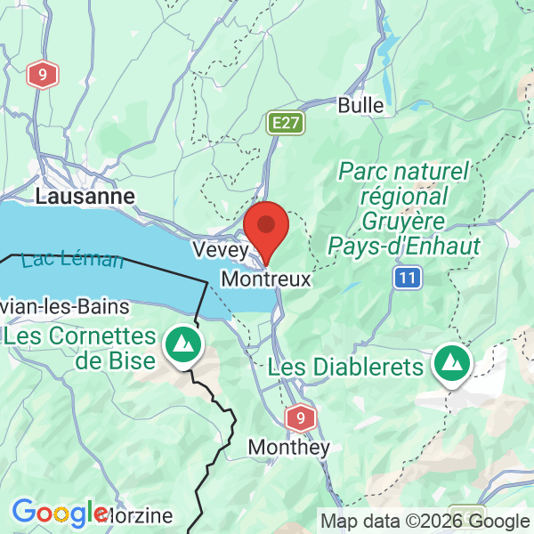 Prévisualisation de la carte
