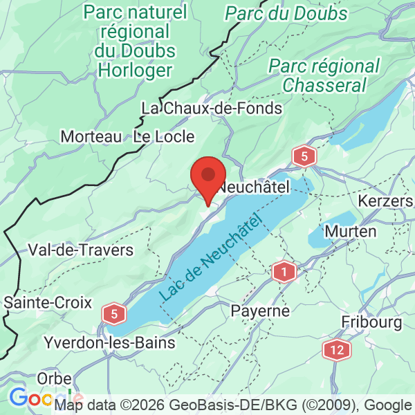 Prévisualisation de la carte