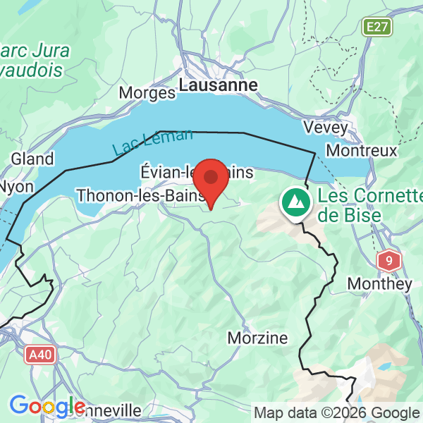 Prévisualisation de la carte