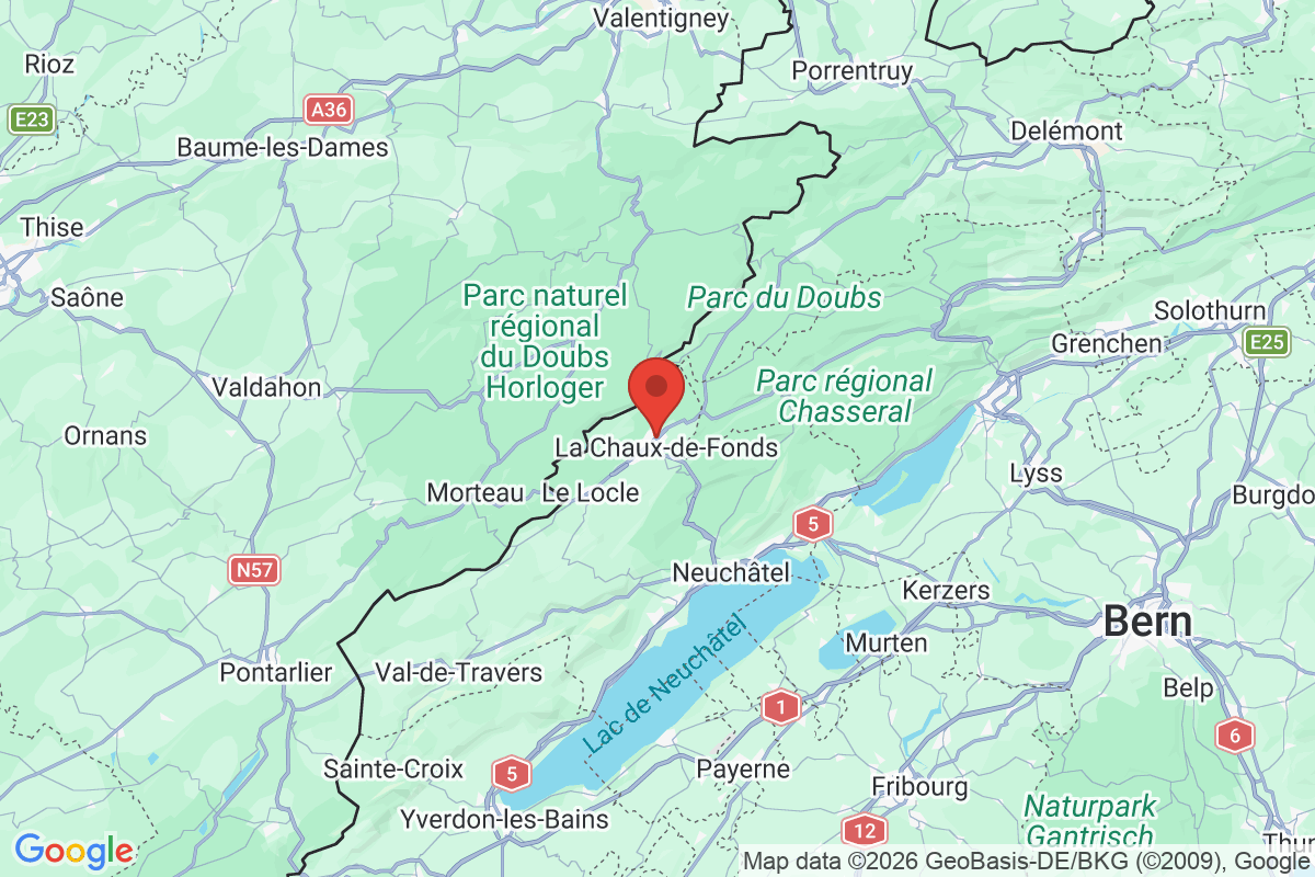 Prévisualisation de la carte