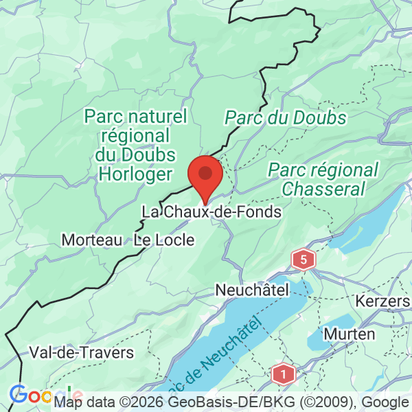 Prévisualisation de la carte