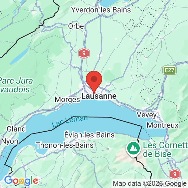 Prévisualisation de la carte