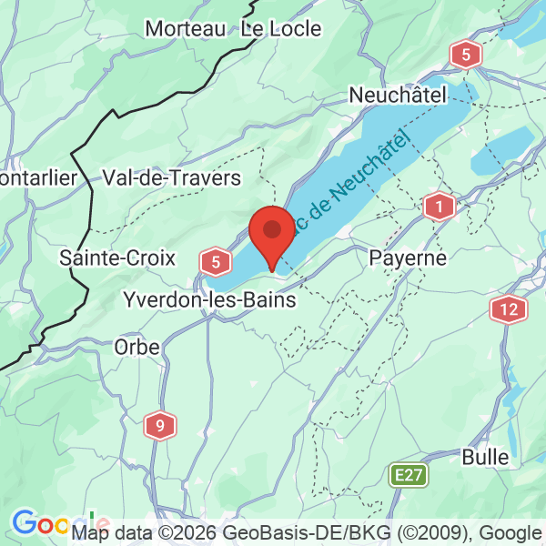 Prévisualisation de la carte