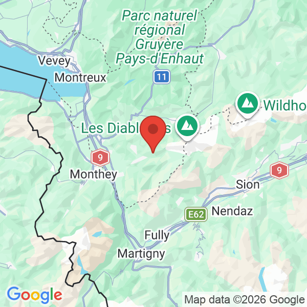 Prévisualisation de la carte