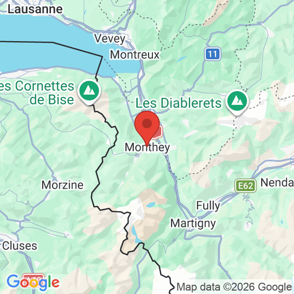 Prévisualisation de la carte