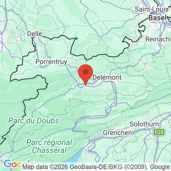 Prévisualisation de la carte