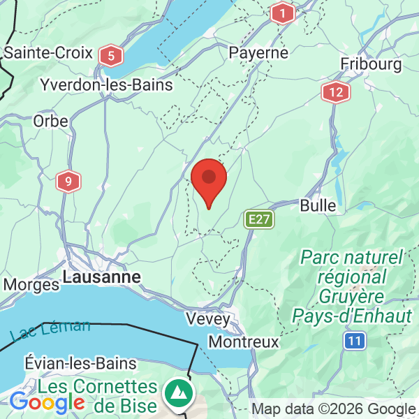 Prévisualisation de la carte