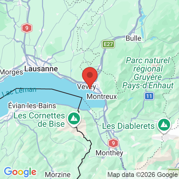 Prévisualisation de la carte
