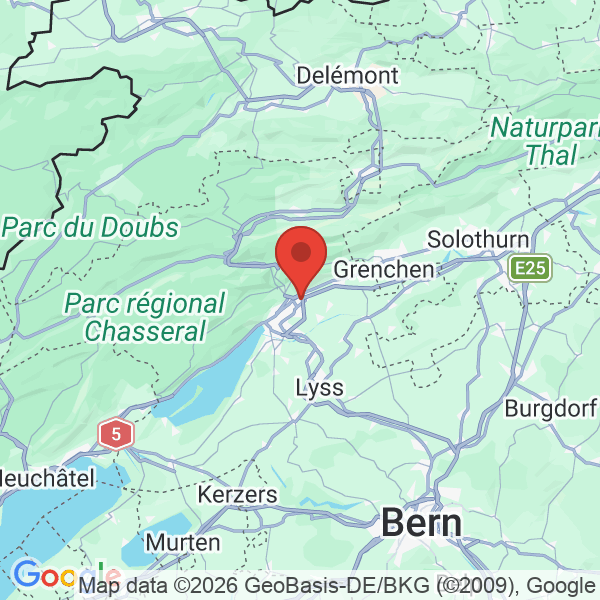 Prévisualisation de la carte
