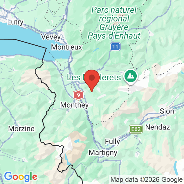 Prévisualisation de la carte