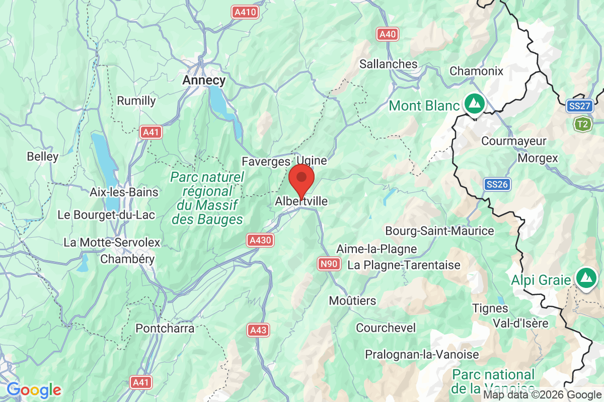 Prévisualisation de la carte