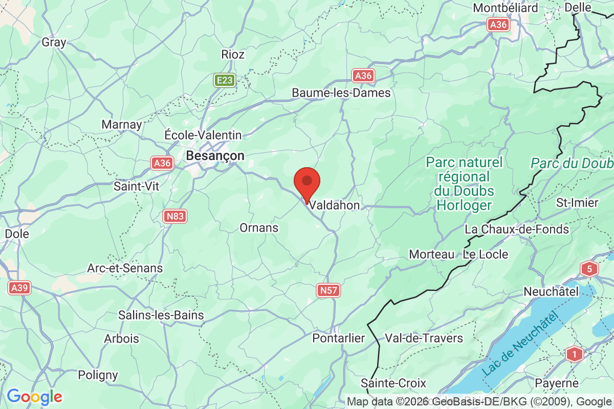 Prévisualisation de la carte