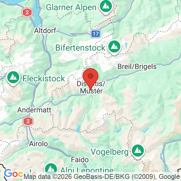 Prévisualisation de la carte