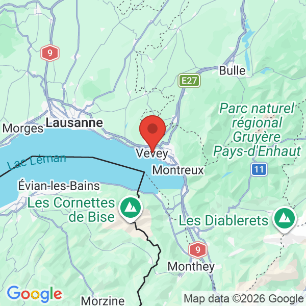 Prévisualisation de la carte