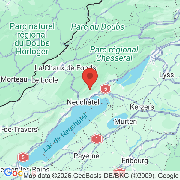 Prévisualisation de la carte