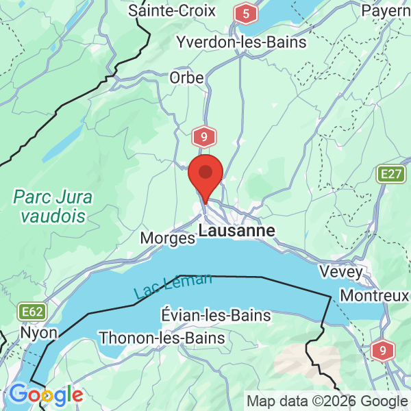 Prévisualisation de la carte