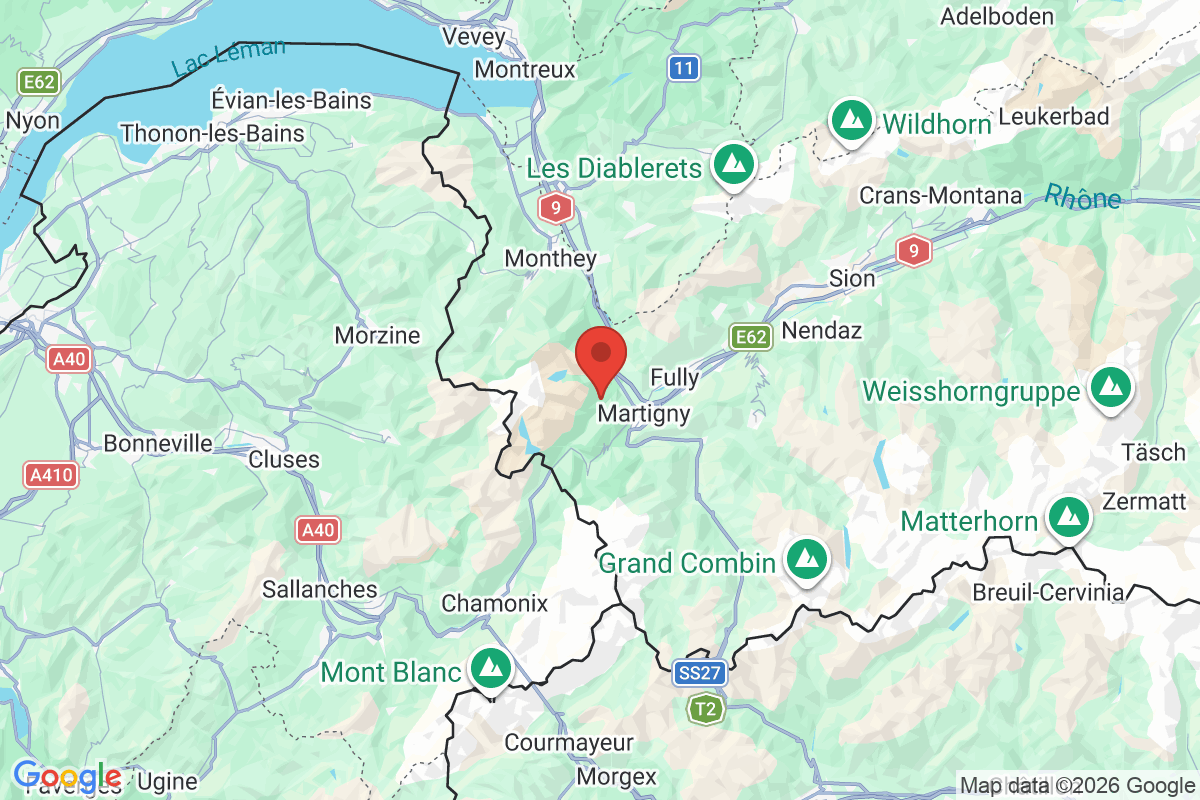 Carte des activités