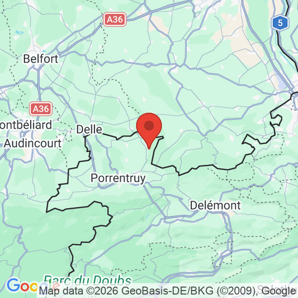 Prévisualisation de la carte