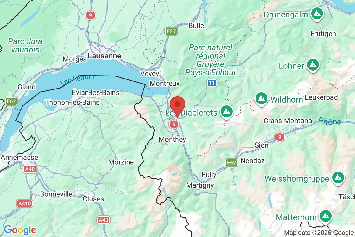 Prévisualisation de la carte