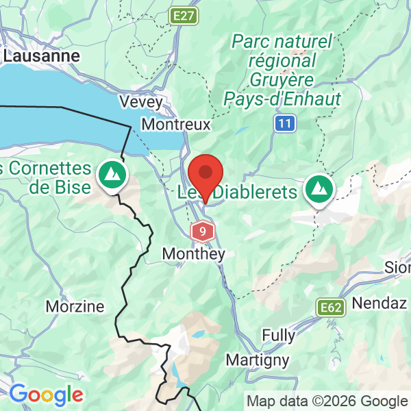 Prévisualisation de la carte