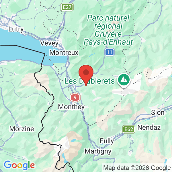 Prévisualisation de la carte