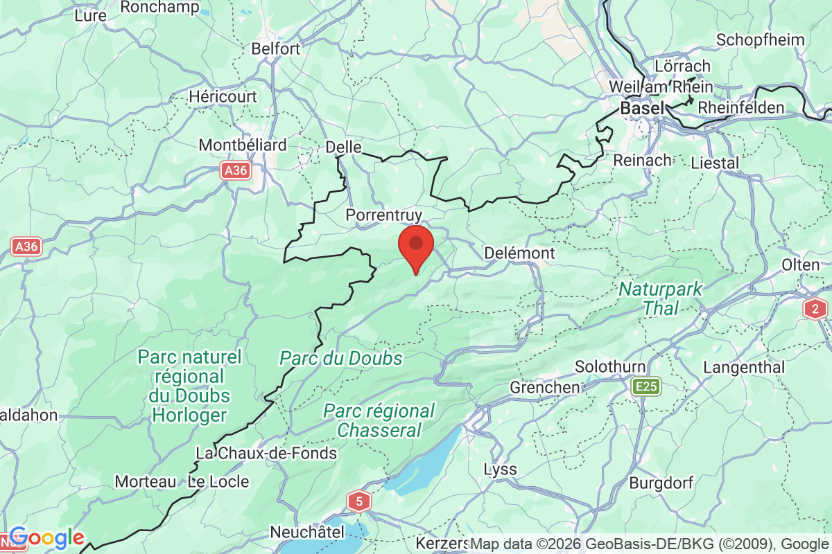Prévisualisation de la carte