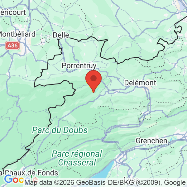 Prévisualisation de la carte