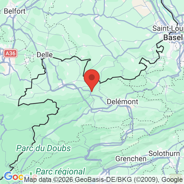 Prévisualisation de la carte