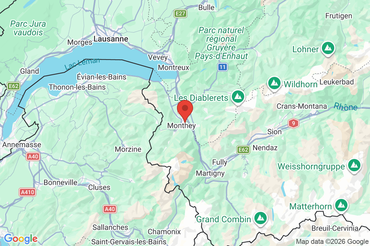 Prévisualisation de la carte