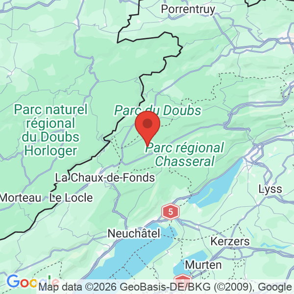 Prévisualisation de la carte