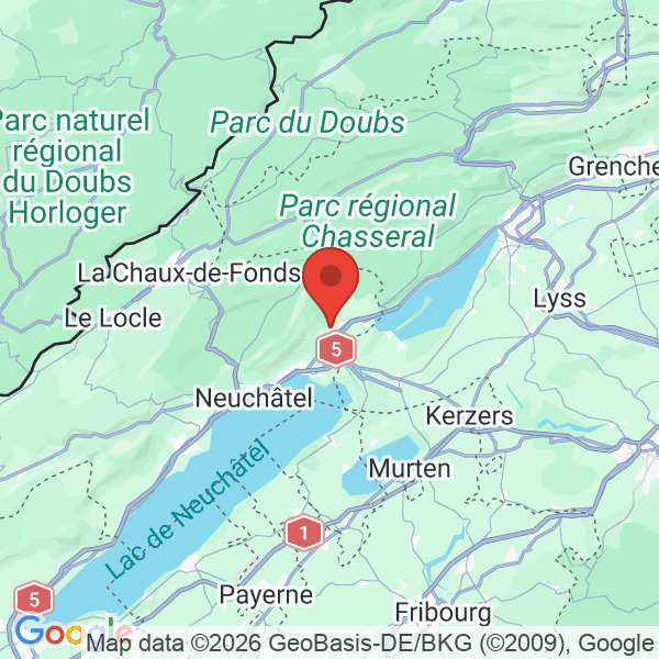 Prévisualisation de la carte