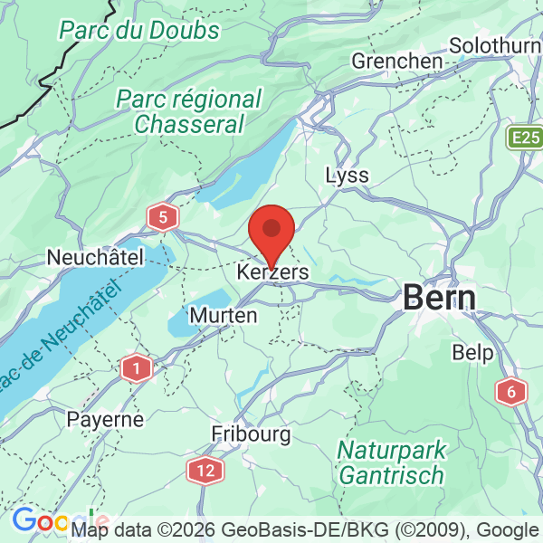 Prévisualisation de la carte