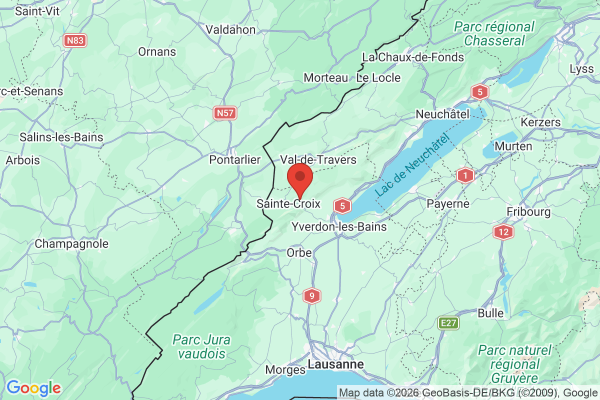 Prévisualisation de la carte