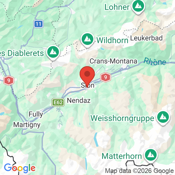 Prévisualisation de la carte