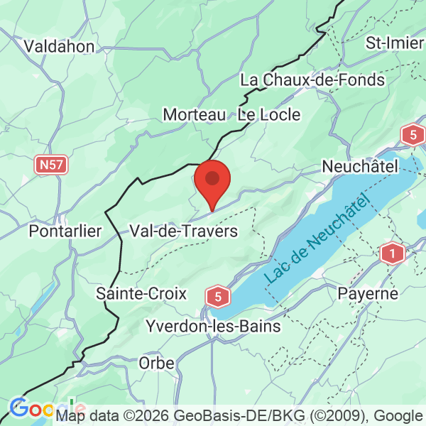 Prévisualisation de la carte