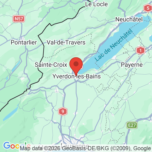 Prévisualisation de la carte