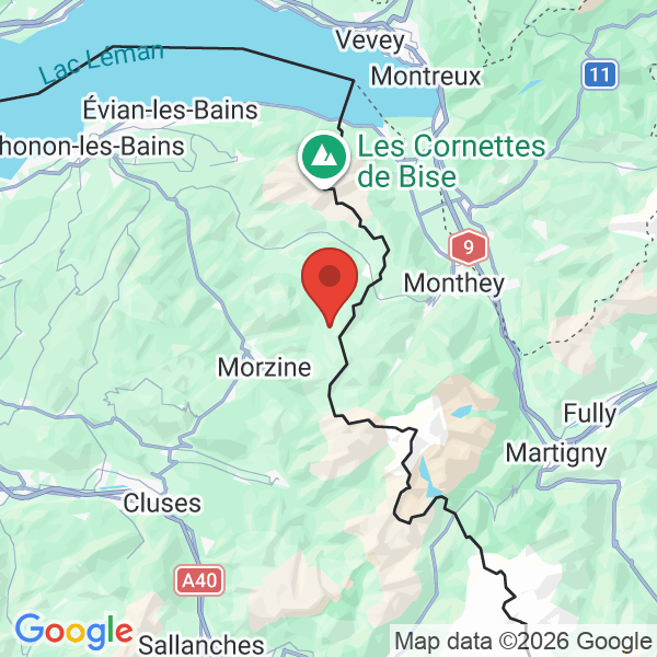 Prévisualisation de la carte