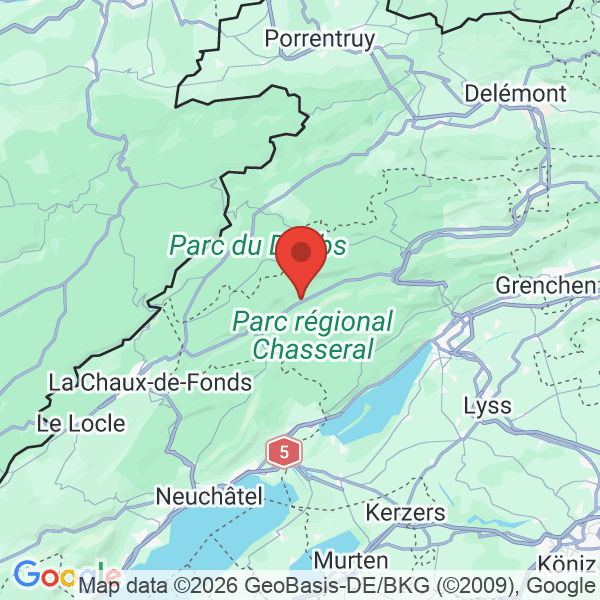 Prévisualisation de la carte