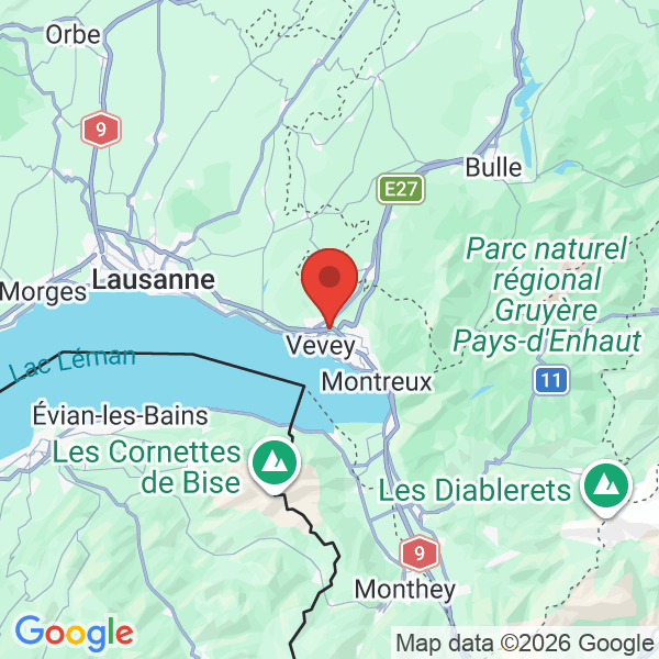 Prévisualisation de la carte