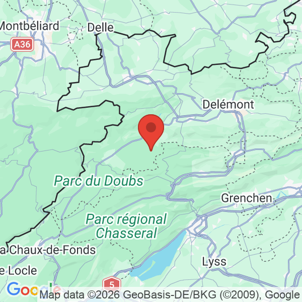 Prévisualisation de la carte