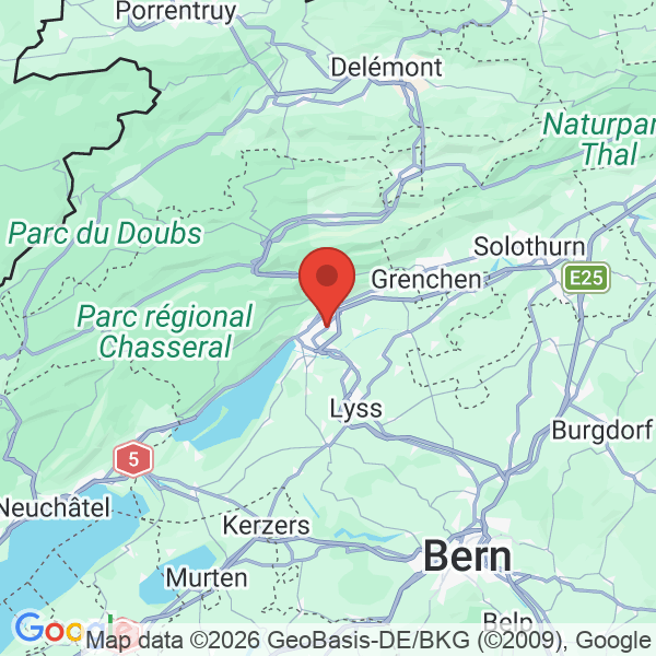 Prévisualisation de la carte