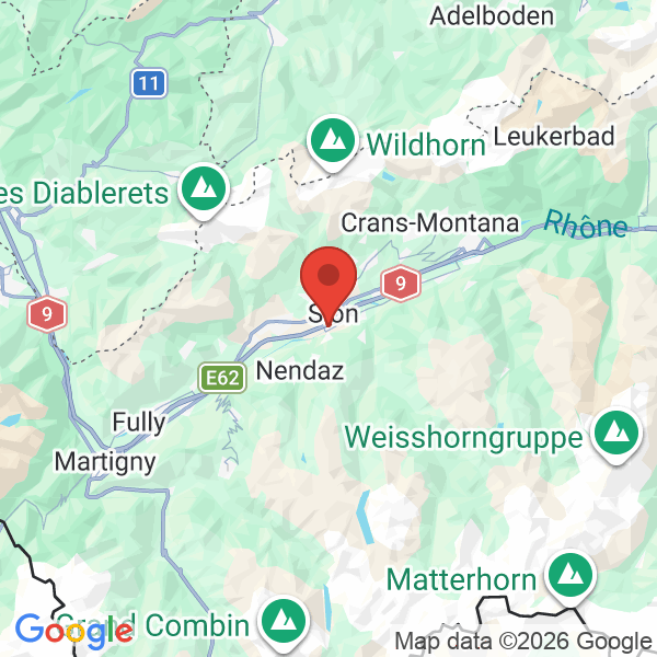 Prévisualisation de la carte