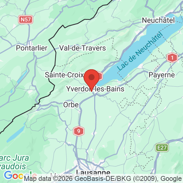 Prévisualisation de la carte