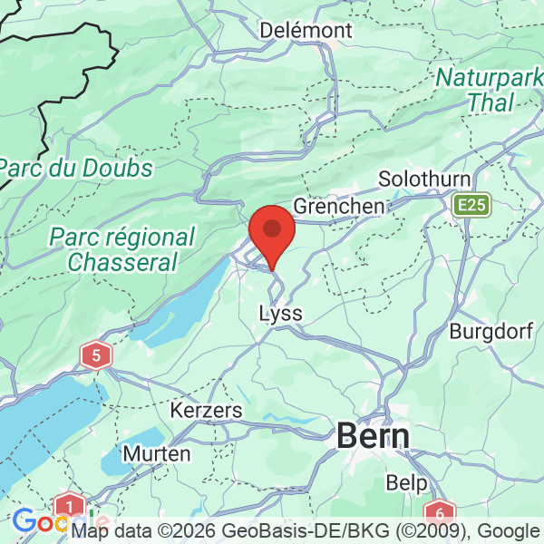 Prévisualisation de la carte